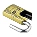 Mindy Padlock with Keys Zinc Alloy Lock, 4-Keys, 3x1x1.5 Inch