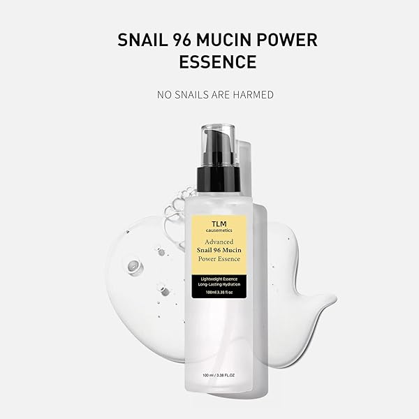 SNAIL MUCIN 96% POWER REPAIRING ESSENCE 100ML, HYDRATING SERUM FOR FACE WITH SNAIL SECRETION FILTRATE FOR DULL SKIN & FINE LINES (2PCS)
