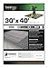30x40 Multi-Purpose Brown/Green Medium Duty DRY TOP Poly Tarp (30'x40')