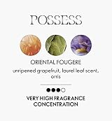 Oriflame Possess Man Eau de Toilette Fresh Citrus Grapefruit Laurel Orris Root view 2