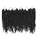 12inch Spring senegalese twist crochet braids curly end 6pack braiding Hair Extensions synthetic hair