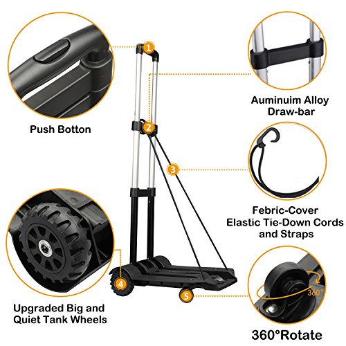3 Folding+Wheel+roate+Construction+Lightweight+Personal