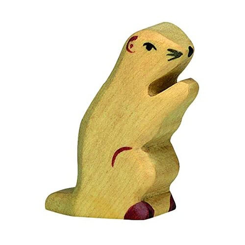 Holztiger Groundhog Wooden Figure