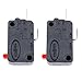 SZM-V16-FA-63 3B73362F Microwave Oven Door Switch Compatible with LG GE Starion (Pack of 2) WB24X829 3B73362F PS3522738 SZM-V16-FD-63 AP20243379