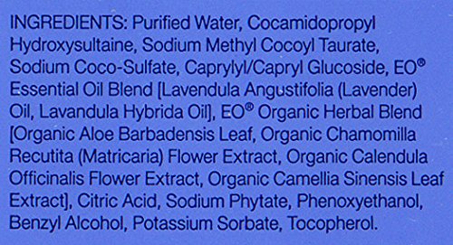 EO Botanical Liquid Hand Soap, French Lavender, 12 Ounce (Pack of 3)