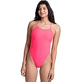 JOLYN Alyssa Fixed Back Women's Athletic One Piece Swimsuit for Competitive Swimming, Lifeguarding, Diving, Medium Coverage