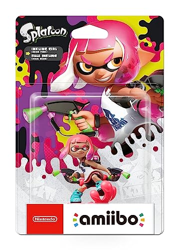 Amiibo 'Collection Splatoon' - Fille Inkling Rose Néon