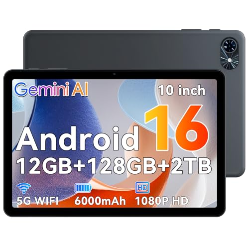 Android 16 10-Inch Tablet 12GB RAM 128GB Storage