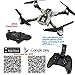 ATTOP XT-Pack 8 Optical Follow FPV RC Drone with Camera Live Video Foldable Quadcopter - One Key Take Off, Altitude Hold,Follow Me