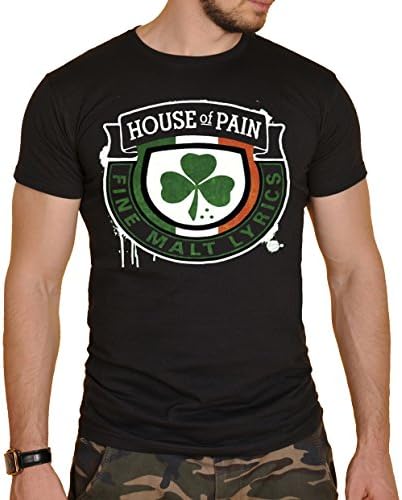 House of Pain Hip Hop Black Mens Round Neck T-Shirt New