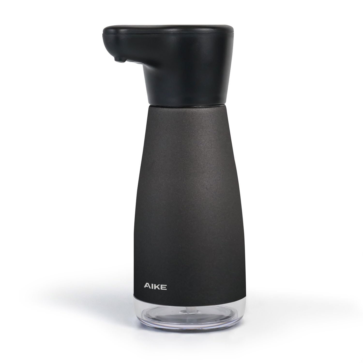 AIKE Automatic Soap Dispenser, 420ml Rechargeable Stainless Steel Liquid Dispenser with Adjustable Output, Model AK1337