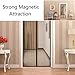 Magnetic Screen Door with Durable Polyester Anti Mosquito Bugs Mesh Curtain Easy to Install Full Frame Velcro, Fits Door Size up to 36