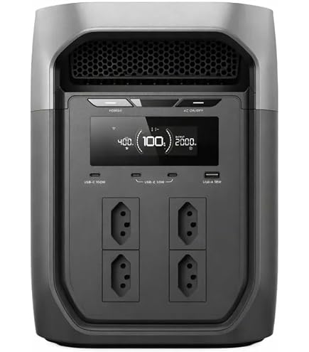 EF ECOFLOW DELTA 3 MAX Gerador de Energia Portátil 2048Wh 2400W