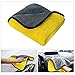 Auto Care 920GSM Super Thick Microfiber Car Cleaning Cloth Detailing Towel 15'' x 17.7'' (Mix-3PCS)