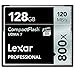 Lexar LCF128CRBNA800 Professional 800x 128GB VPG-20 CompactFlash Card
