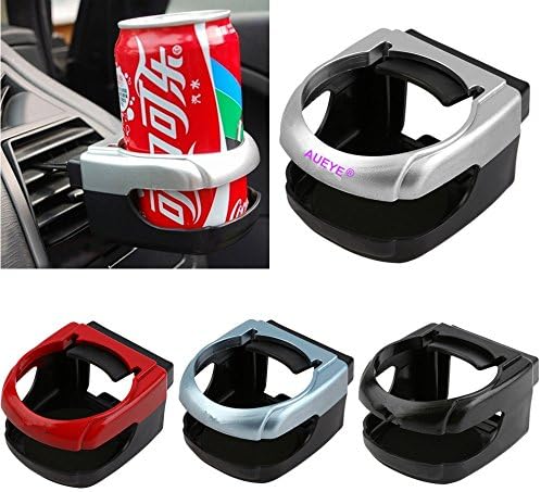 Car Drink Holder Expander Aueye® Automotive Console Cup Holder Clip-On Auto Truck Vehicle Air Condition Vent Outlet Can Drink Saver Water Bottle Coffee Cup Mount Interior Organizer Stand Accessories
