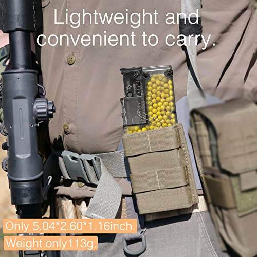 Ludex Airsoft Speed Loader 6mm BBS Pellet 500 Rounds Large Capacity