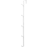 YAMAZAKI Home Over The Door Hooks - Vertical Hanging Coat Rack, Steel, Over-The-Door, No Assembly Req., Fits Doors up to 1.375" Thick