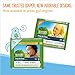 Seventh Generation Baby Diapers, Free and Clear for Sensitive Skin, with Animal Prints, Newborn, 36 Count