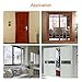 fowong D Weather Stripping White - 2 Seals, 3/8