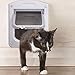 Paws & Pals Dog Cat Flap Doors with 4 Way Lock for Pets Entry & Exit - Durable Model