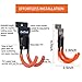 CoolYeah Slatwall Hooks Heavy Duty, Garage Storage Utility Double Hooks for Organizing Power Tools, Small J Hooks(Pack of 6, 4.7 × 1.9 × 2.5 inches)