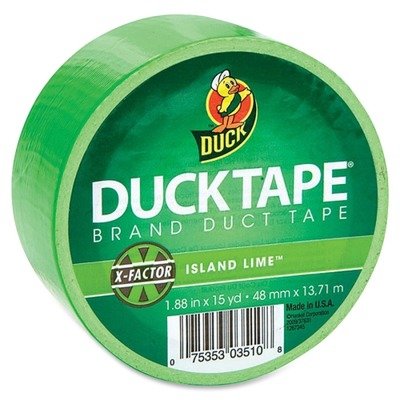 Duck Brand 1265018RL Colored Duct Tape, 15 yds Length x 1-7/8