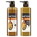 Hair Food Moisture Shampoo & Conditioner Set Infused With Honey Apricot Fragrance, 17.9 fl oz (Each)
