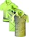 jeansian Men's 3 Packs Ourdoor Sport Quick Dry Polo T-Shirt Tee Tshirt Golf Tennis Bowling Fit LSL195