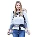 LÍLLÉbaby Baby Carrier Tummy Pad for Additional Support, Grey, Medium
