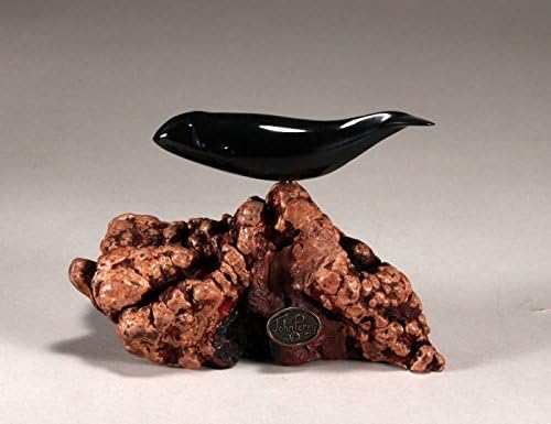 Bowhead Whale Sculpture by John Perry or Right Whale Ebonite 5in Long