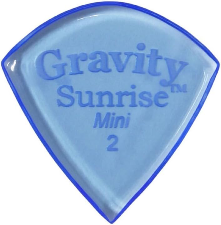 GravityPicks Sunrise - Mini Size, 2 Millimeter, Polished