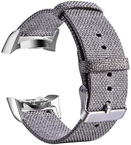 Lyperkin Fenebort Compatible with Samsung Gear S2 SM-R720 / SM-R730 Watch Bands, Durable Woven Fabric Strap Bracelet with Adapter Replacement Wristband Accessories S-21