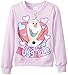 Disney Frozen Girls' Olaf Cute and Huggable Crew-Neck Sweatshirt
