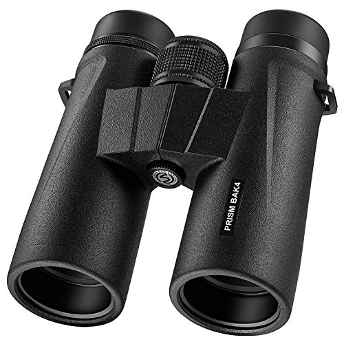 silkRd Braoses Binoculars for Adults,10x42 Binoculars with Low Night Vision, Compact HD Binoculars for Bird Watching,Travel,Hunting,Safari,Concerts,Sports,Stargazing and Outdoor, with BAK4 Prism,FMC