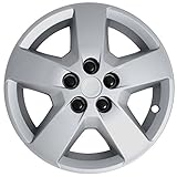 Hubcap for Chevrolet HHR Malibu (Single Piece) Wheel Cover - 16 Inch Silver Replacement