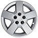 Hubcap for Chevrolet HHR Malibu (Single Piece) Wheel Cover - 16 Inch Silver Replacement