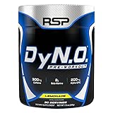RSP Nutrition 30 Servings Dyn.O. Pre-Workout Powder, Lemonade, 7.9 Ounce