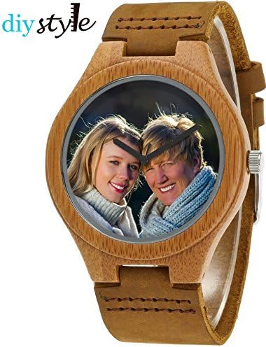 DIY Unique Wooden Watch Men/Women Japan Quartz Movement Wrist Watches Casual Watch