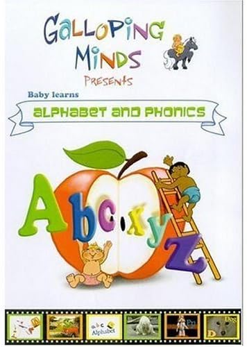 Galloping Minds Baby Learns Alphabet and Phonics DVD