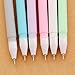 Pretty Candy Color Pen Black Ink Gel Nice Cute Ballpoint Rollerball Pens Roller Ball Fine Porous Point Writing Stationery School Office Supply Bullet Journal Ballpen, 12Pcs Set Arkin