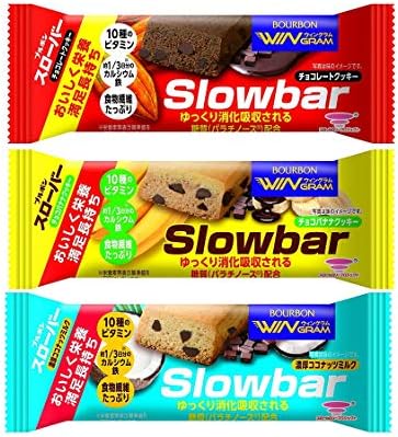 ブルボン スローバー チョコレートクッキー チョコバナナ 濃厚ココナッツミルク 各６本 18本セット