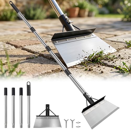 Nisuez Garden Cleaning Shovel, 64" Long Handle Heavy Duty… at Amazon