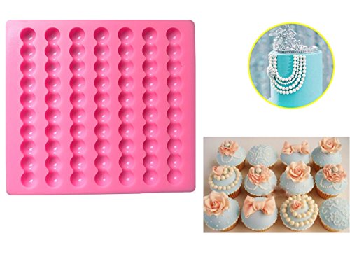 (Large)1CM Pearl Silicone Fondant Mold,Cake Decorating /Fimo mold chocolate mold candy mold clay mold Pie Crust fondant mold