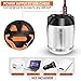 GZZJ Camping Lantern Portable LED Lamp – Mini Rechargeable Waterproof Tent Light Emergency Light with Flashlight 800LM 5 Lighting Modes for Hiking Campingthumb 3