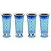 Sassy Grow Up Cup, Blue/Orange, 12 Ounce, 4-Count