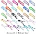 120 Pcs Hair Clips, Anezus Hair Barrettes Colorful Snap Clip Hair Accessories for Women