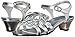 Jumping Jacks Shimmer Dress Sandal (Little Kid/Big Kid)