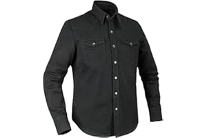 First Mfg Co - Forsyth - Men's Motorcycle Biker Riding Canvas Shirt
