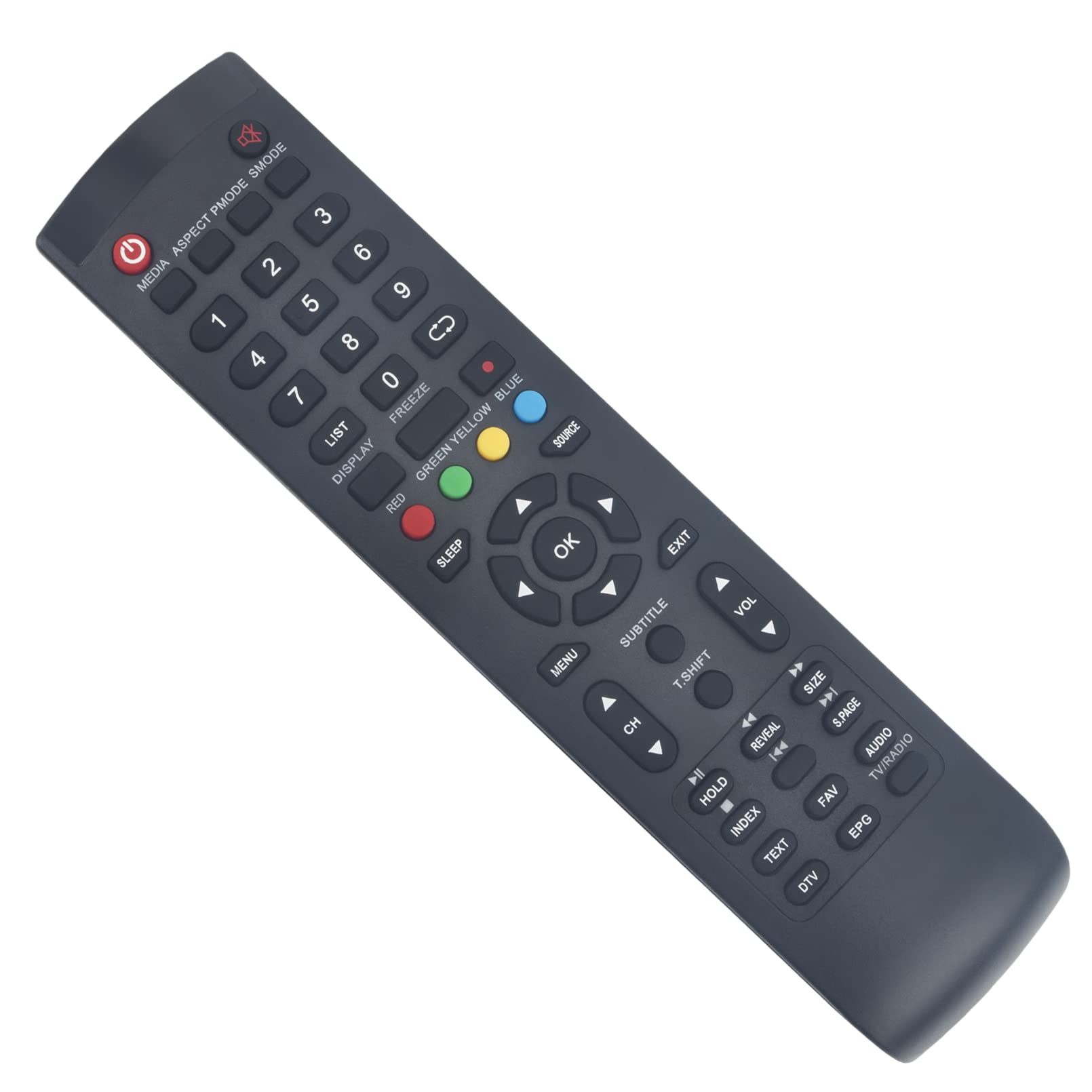VINABTY PLDED3273-UK Remote Control Replacement fit for Proscan LED LCD TV PLDED3273-UK PLDED3273-UK-A PLDED3273-UK-C Remote Control